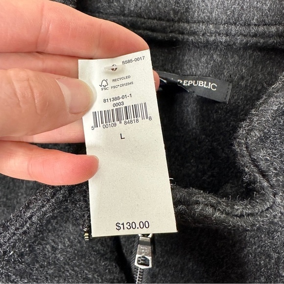 NWT Banana Republic Brushed Short Jacket - Picture 5 of 8